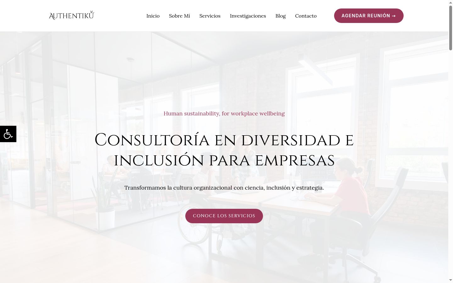 Captura de ecrã do banner de consentimento apresentado antes de qualquer interação