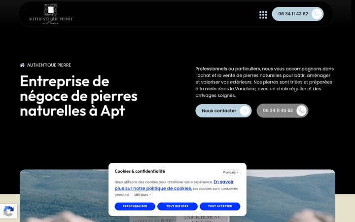 Screenshot of authentique-pierre.com