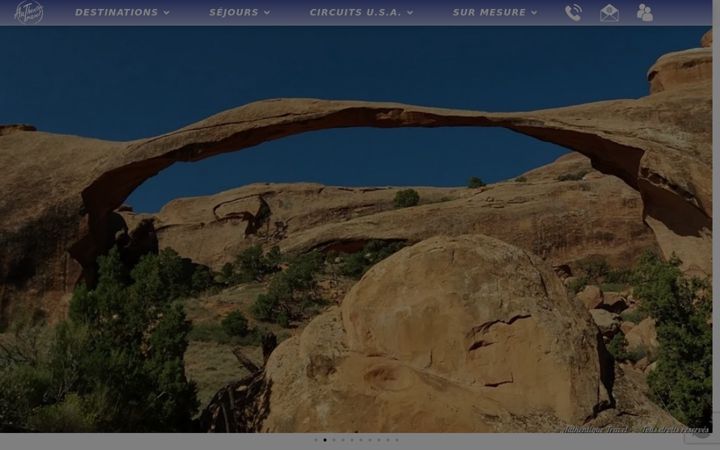 Skärmbild av authentique-travel.com