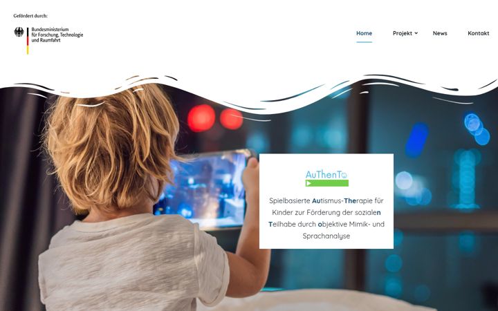 Screenshot of authento.care