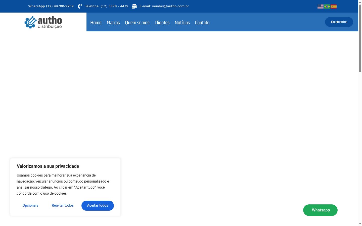 Capture d'écran de la bannière de consentement affichée avant toute interaction