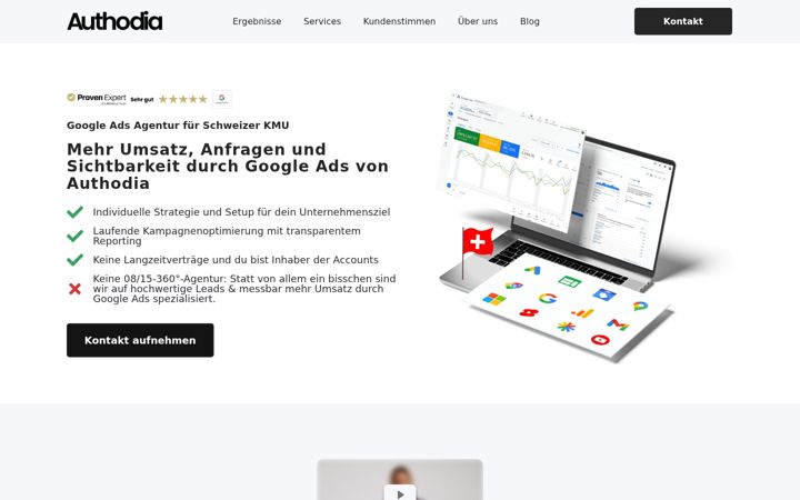 Screenshot of authodia.com