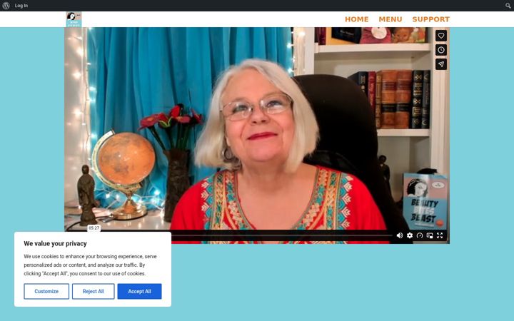 Screenshot of authorbitebybite.com