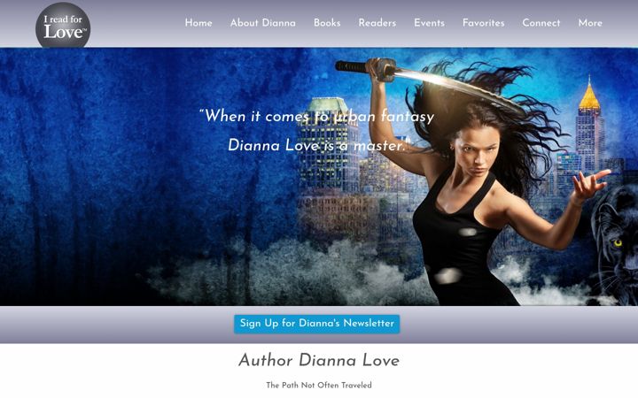 Capture d'écran de authordiannalove.com