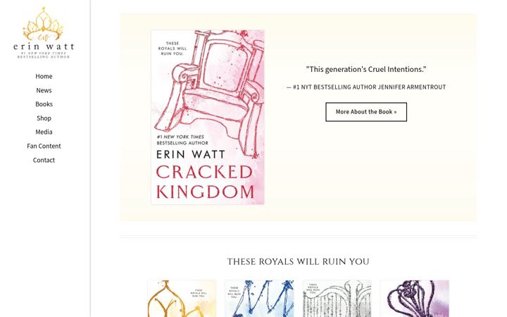 Screenshot ta' authorerinwatt.com