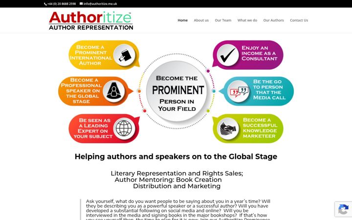 Screenshot of authoritize.co.uk