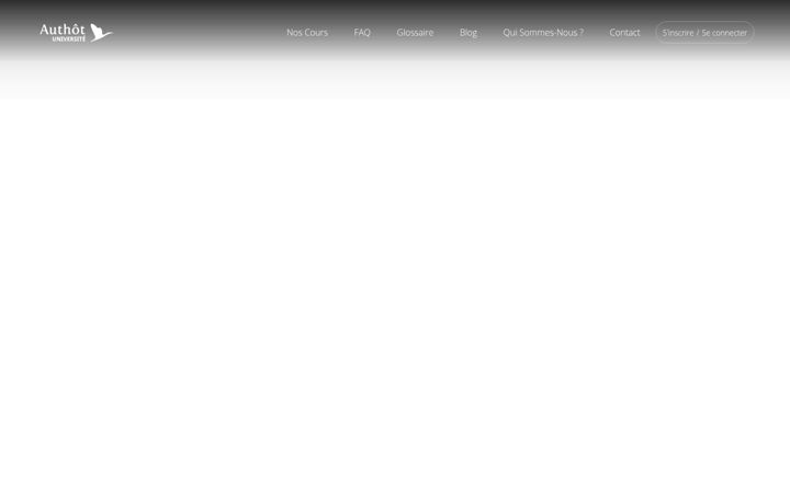 Screenshot of authot.university