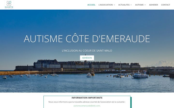 Ekrano kopija autisme-emeraude.fr