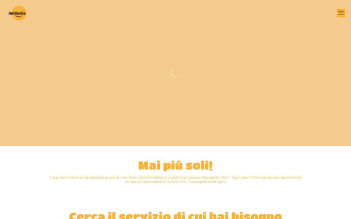 Screenshot of autismile.it