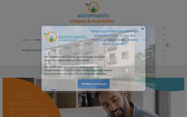 Screenshot of autismopolis.com