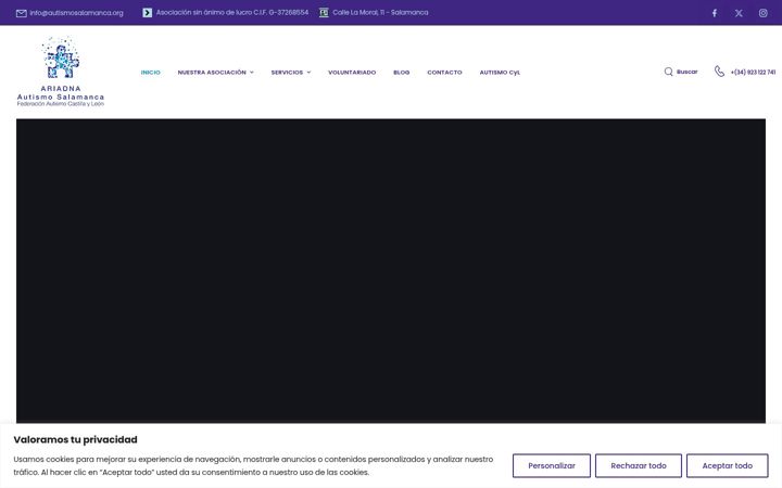 Screenshot of autismosalamanca.org