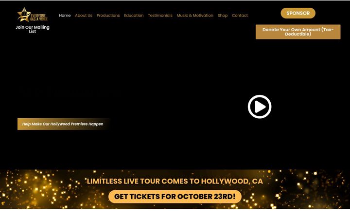 Screenshot of autismtheaterproject.org
