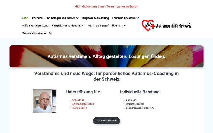 Zrzut ekranu autismus-hilfe-schweiz.ch