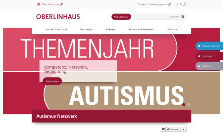 Screenshot of autismus-oberlinhaus.de
