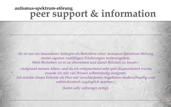 Zrzut ekranu autismus-support.ch