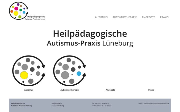 Zrzut ekranu autismuspraxis-lg.de