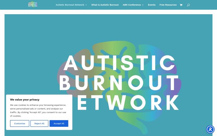 Képernyőkép: autisticburnoutnetwork.com
