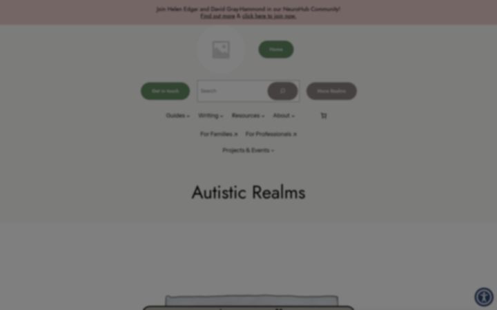 Screenshot of autisticrealms.com