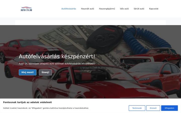 Screenshot di auto-24.hu