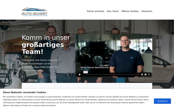 Screenshot of auto-ackert-karriere.de