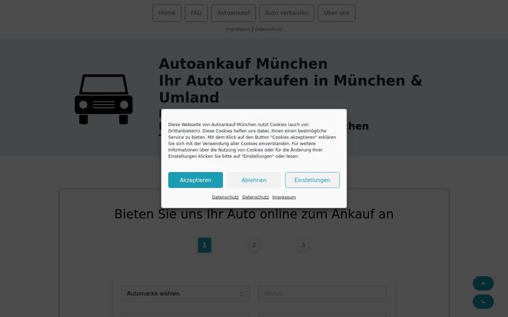 Screenshot of auto-ankauf-muenchen.org
