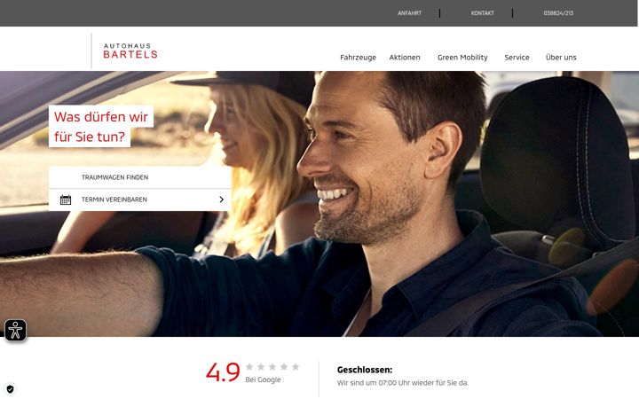 Screenshot of auto-bartels.de