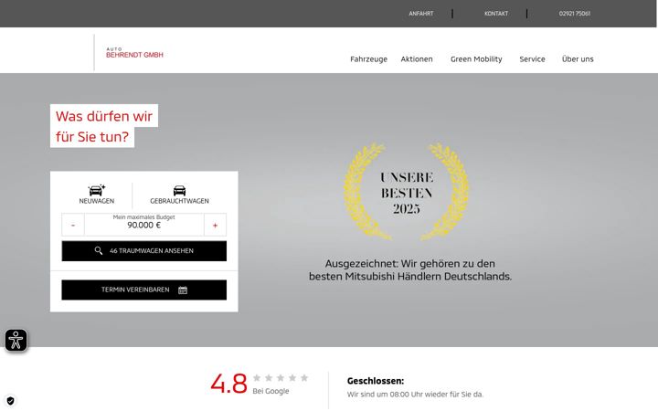Screenshot of auto-behrendt.de
