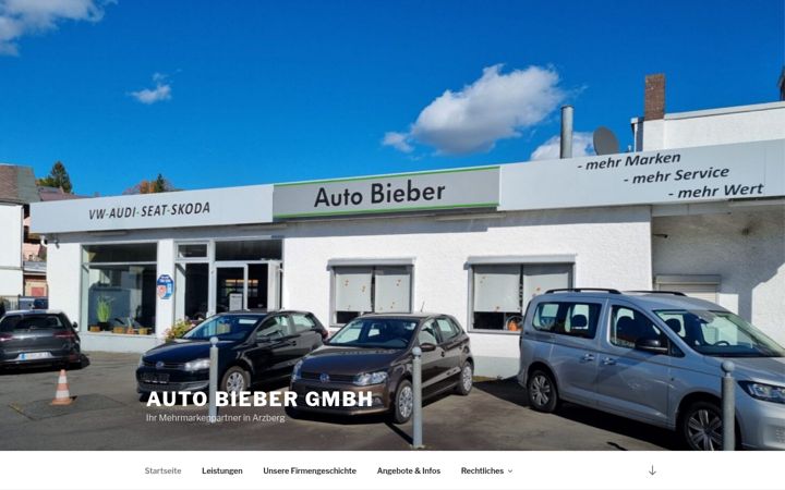 Screenshot of auto-bieber.de