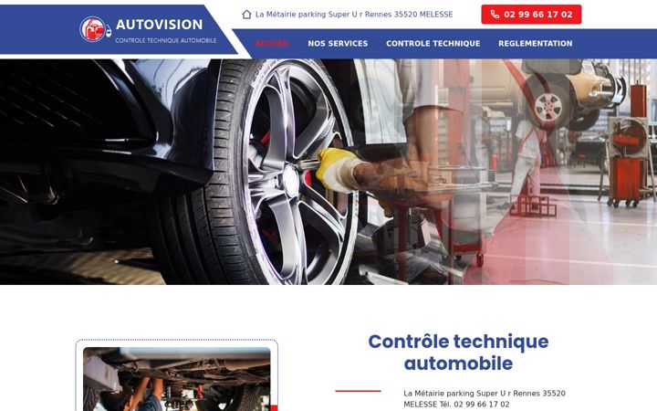 Screenshot of auto-bilan-melessien.fr