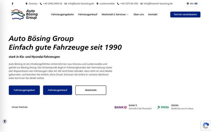 Skärmbild av auto-boesing.de