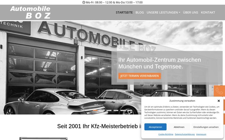 Screenshot of auto-boz.de