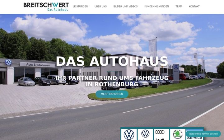 Screenshot of auto-breitschwert.de
