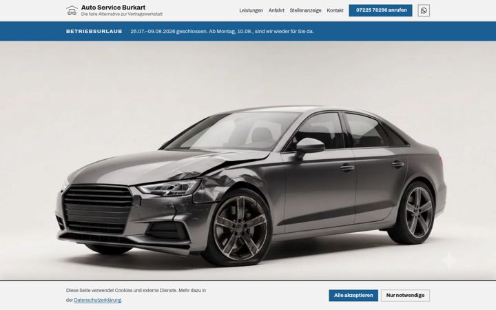 Screenshot of auto-burkart.de