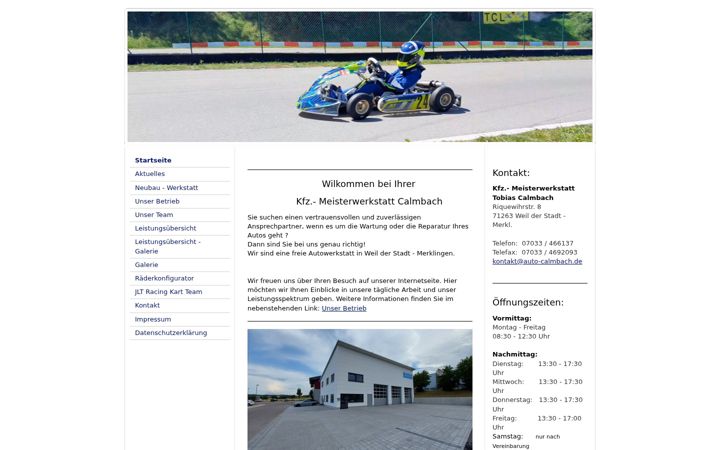 Screenshot του auto-calmbach.de