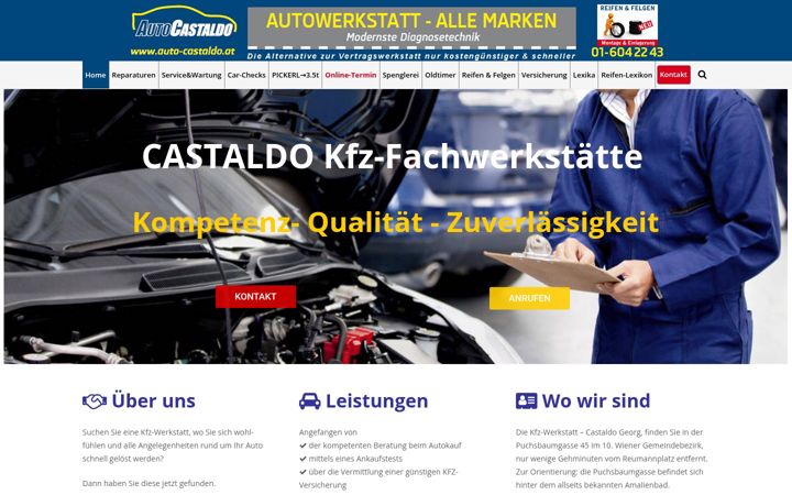 Screenshot of auto-castaldo.at