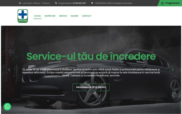 Screenshot of auto-clinic.ro