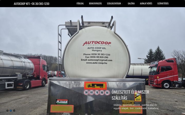 Screenshot von auto-coop.hu