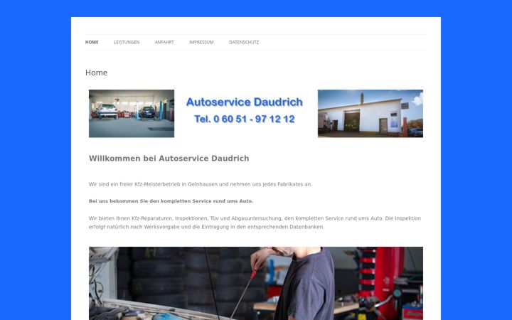Screenshot of auto-daudrich.de