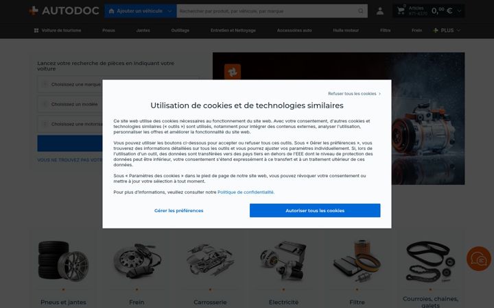 Screenshot of auto-doc.be
