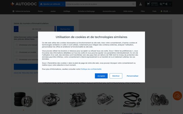 Screenshot ta' auto-doc.fr