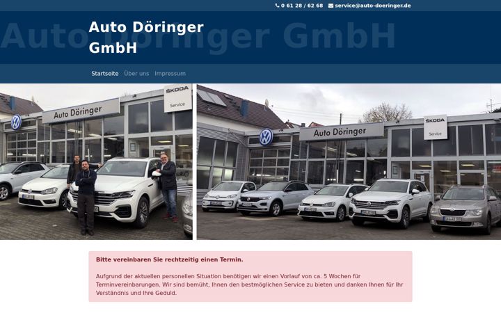 Screenshot of auto-doeringer.de