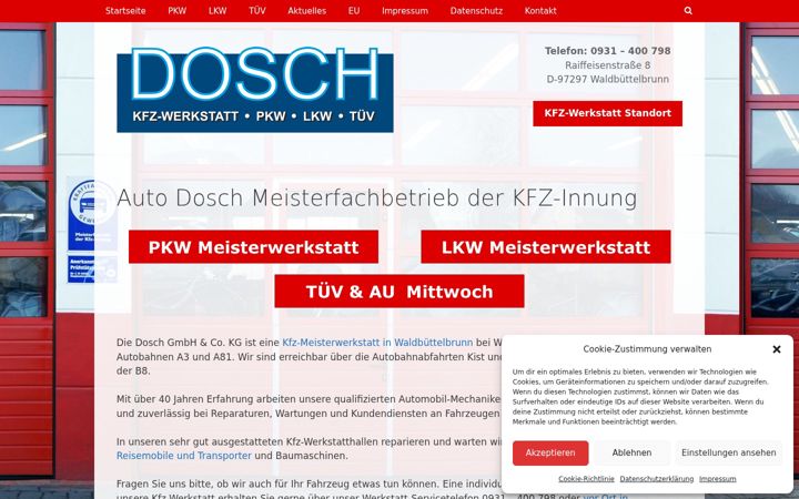 Screenshot of auto-dosch.de