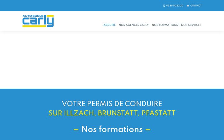 Screenshot di auto-ecole-carly.fr