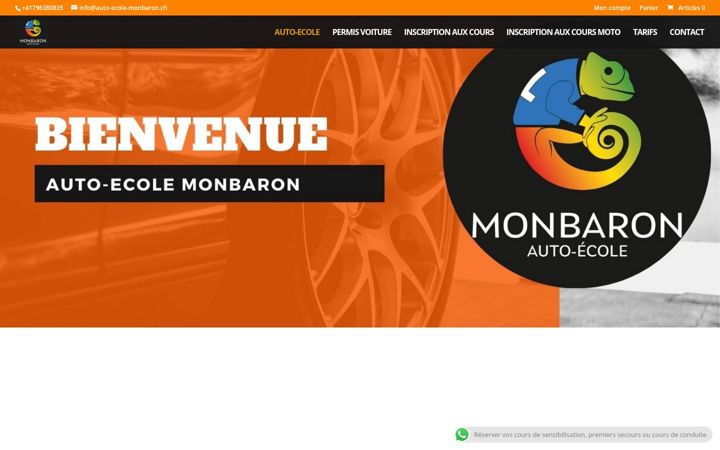 Ekrano kopija auto-ecole-monbaron.ch