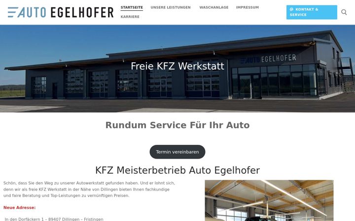 Screenshot of auto-egelhofer-gmbh.de