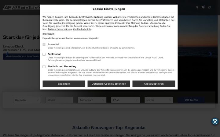 Screenshot of auto-eggert.com