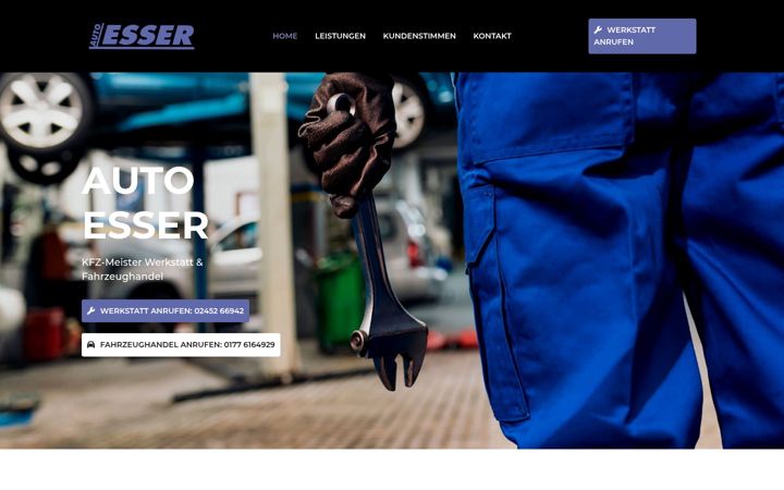 Screenshot of auto-esser.de