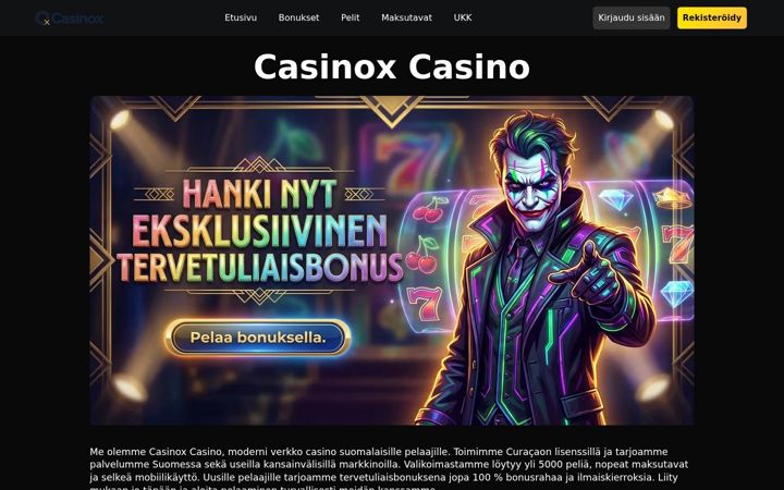 Screenshot of auto-extra.fi