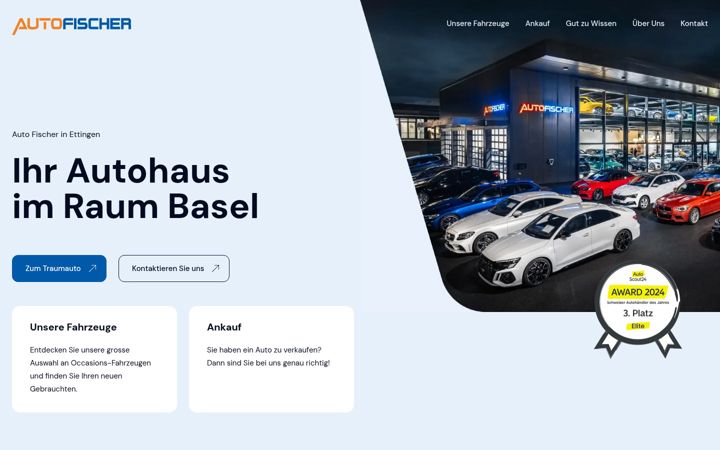 Screenshot of auto-fischer.ch