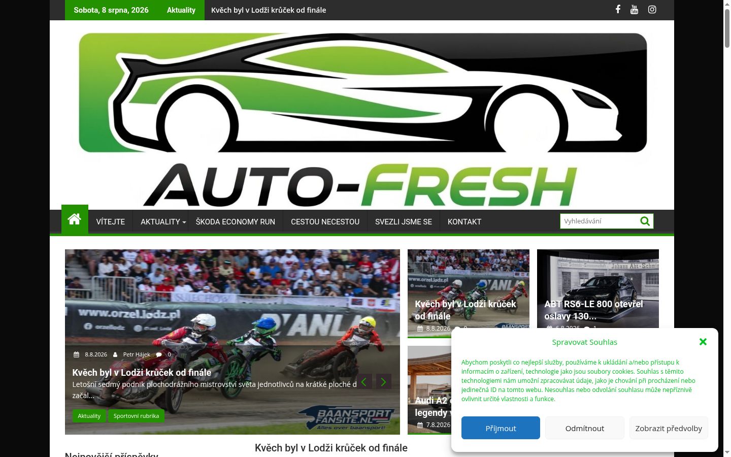 Screenshot tal-banner tal-kunsens muri qabel kwalunkwe interazzjoni